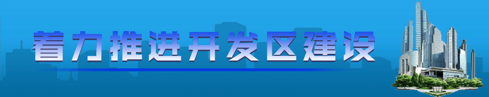 著(zhù)力推進(jìn)開(kāi)發(fā)區建設