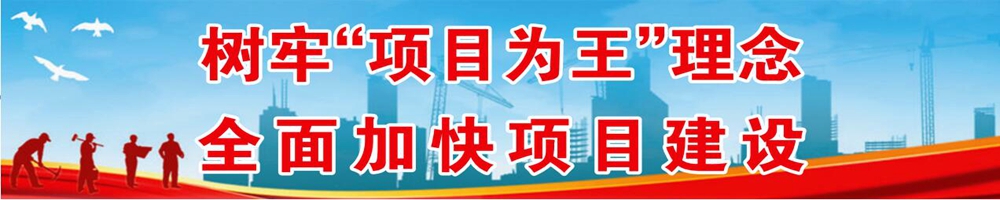 樹(shù)牢“項目為王”理念 全面加快項目建設