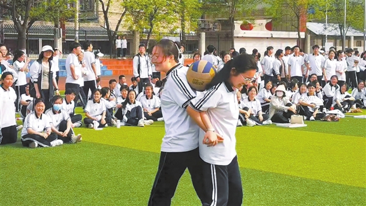 臨汾三中：愉悅身心 輕松應考